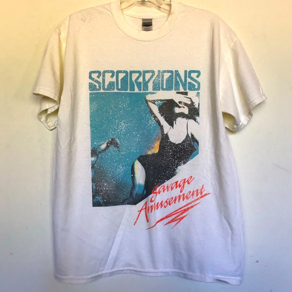 Scorpions Savage Amusement Band T Shirt